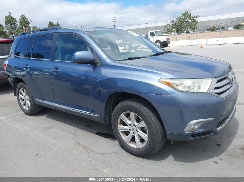 2013 Toyota Highlander Se V6 VIN: 5TDZK3EH2DS094841 Lot: 39515053