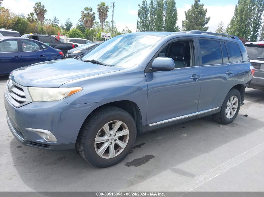 2013 Toyota Highlander Se V6 VIN: 5TDZK3EH2DS094841 Lot: 39515053