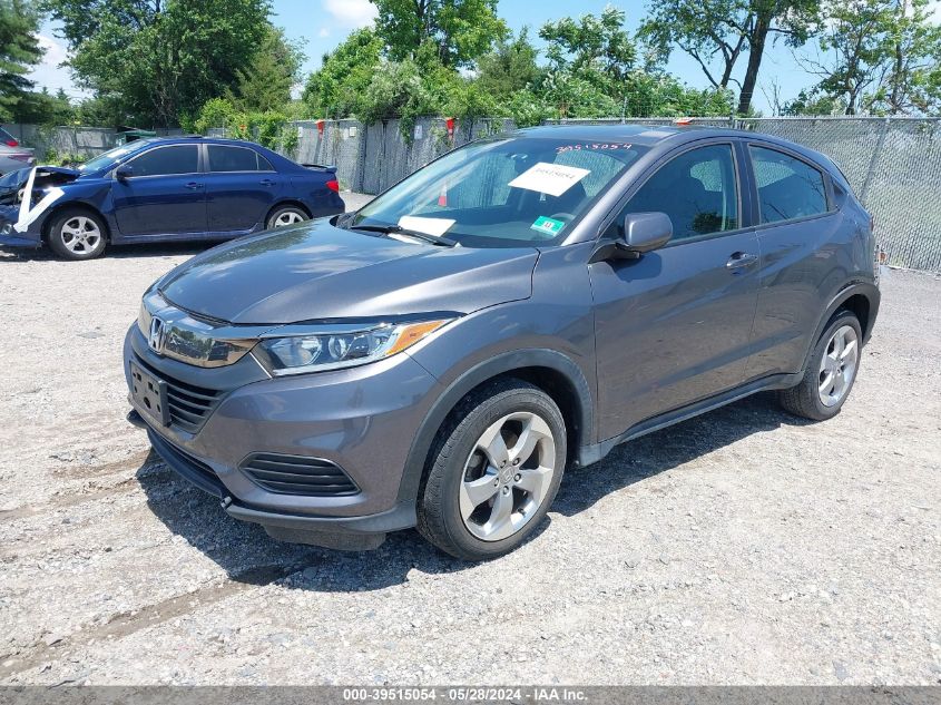 2019 Honda Hr-V Lx VIN: 3CZRU6H30KG707041 Lot: 39515054