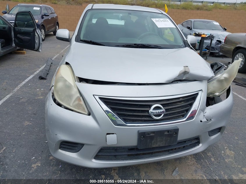 2013 Nissan Versa 1.6 Sv VIN: 3N1CN7AP7DL841702 Lot: 39515055
