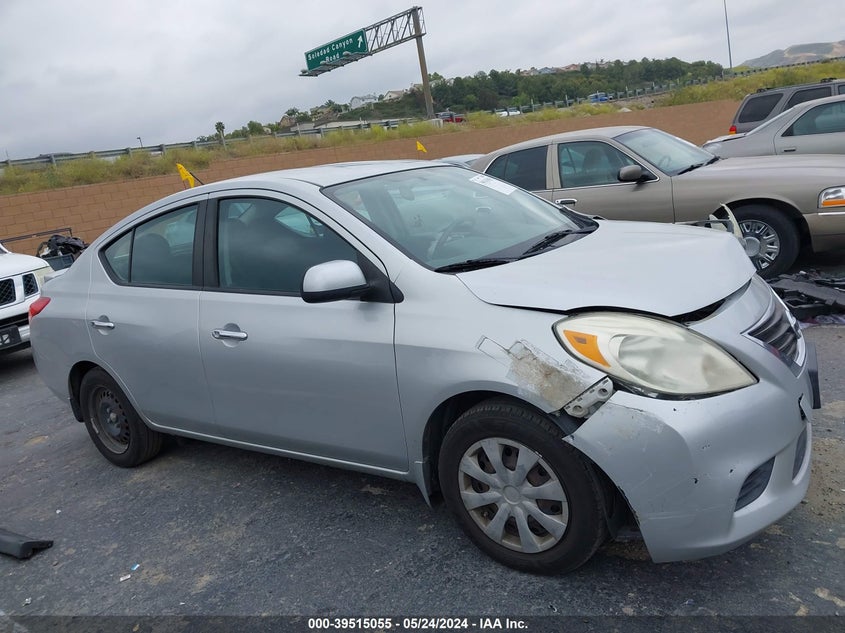 2013 Nissan Versa 1.6 Sv VIN: 3N1CN7AP7DL841702 Lot: 39515055