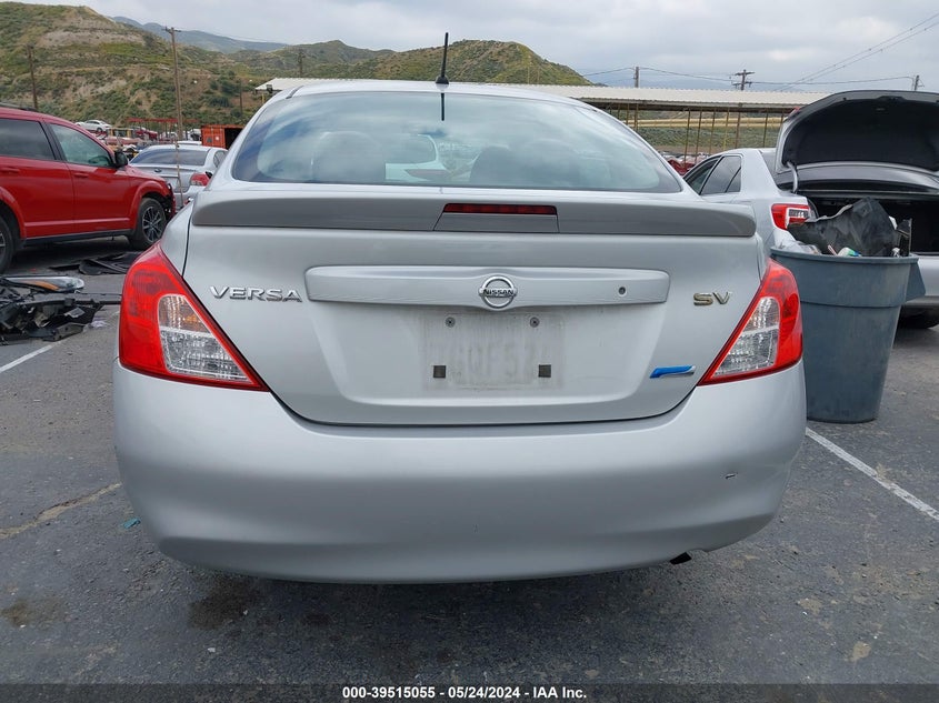 2013 Nissan Versa 1.6 Sv VIN: 3N1CN7AP7DL841702 Lot: 39515055