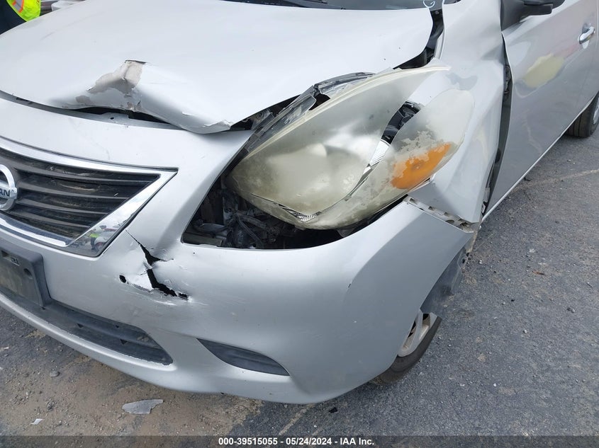 2013 Nissan Versa 1.6 Sv VIN: 3N1CN7AP7DL841702 Lot: 39515055