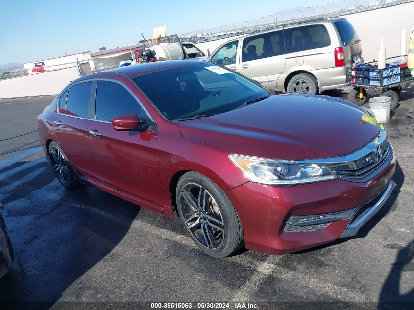 2017 Honda Accord Sport VIN: 1HGCR2F59HA015427 Lot: 39515063