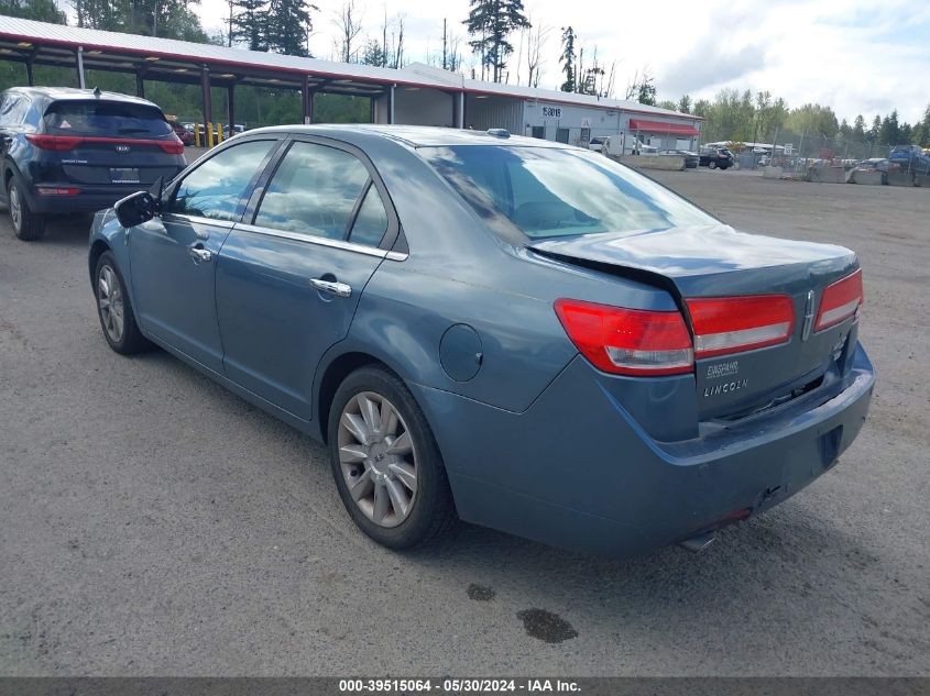 2012 Lincoln Mkz VIN: 3LNHL2JC1CR837743 Lot: 39515064