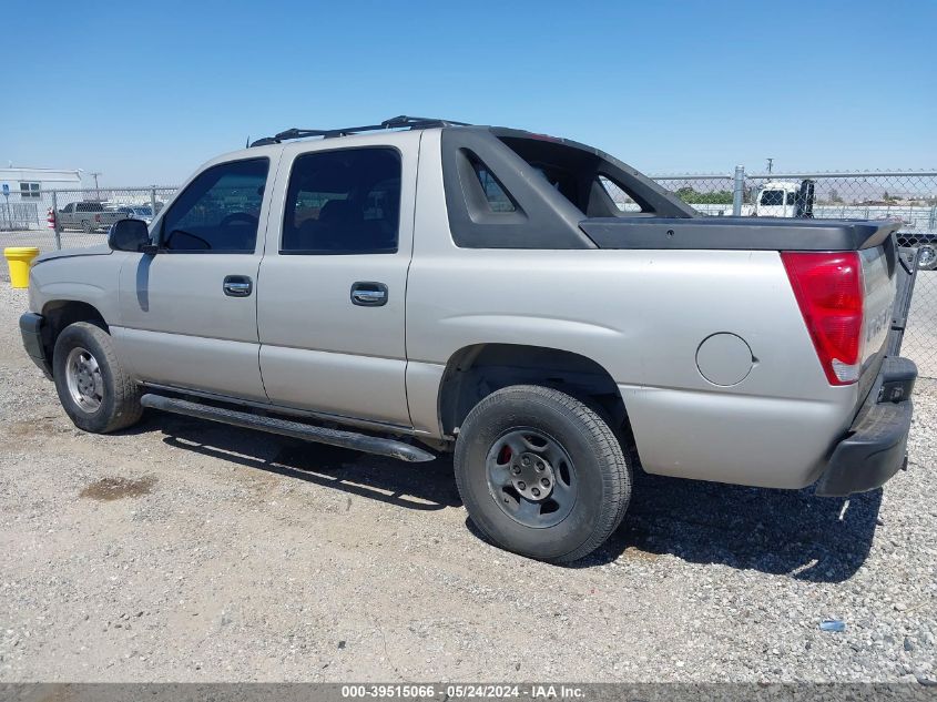 2005 Chevrolet Avalanche 1500 Ls VIN: 3GNEC12Z35G222847 Lot: 39515066