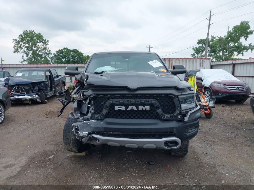 2019 Ram 1500 Rebel 4X4 5'7 Box VIN: 1C6SRFLT3KN671179 Lot: 39515073