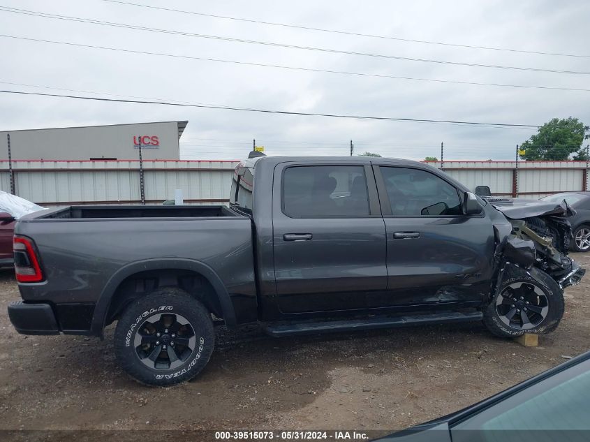 2019 Ram 1500 Rebel 4X4 5'7 Box VIN: 1C6SRFLT3KN671179 Lot: 39515073