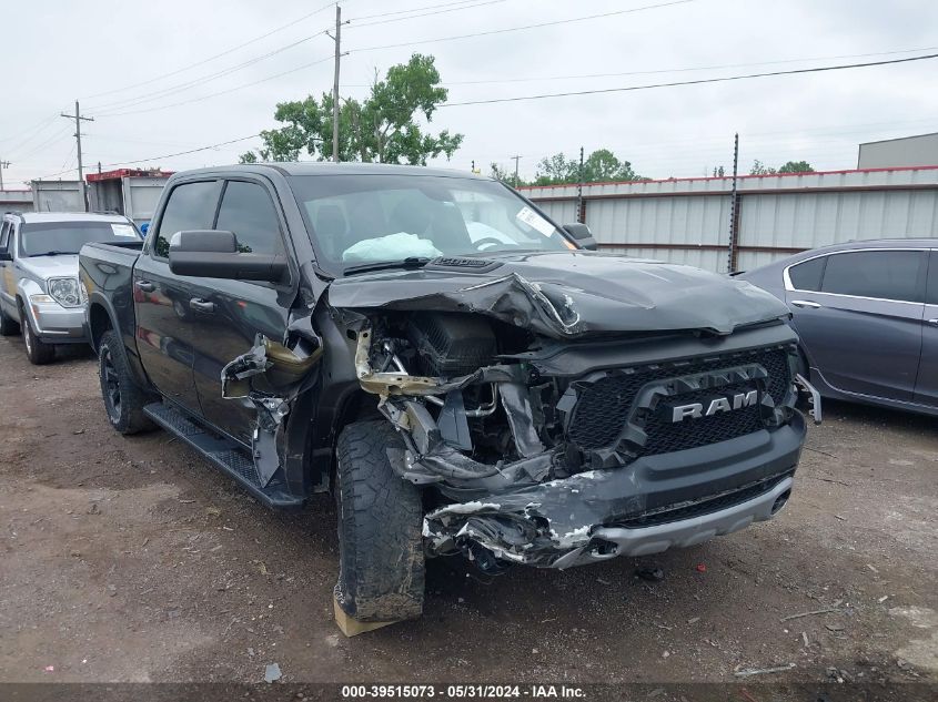 2019 Ram 1500 Rebel 4X4 5'7 Box VIN: 1C6SRFLT3KN671179 Lot: 39515073