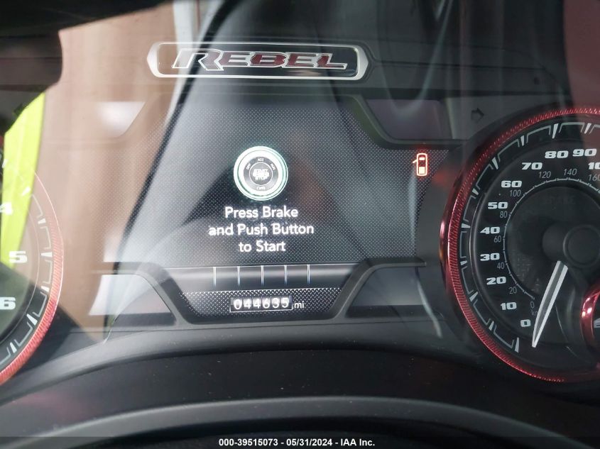 2019 Ram 1500 Rebel 4X4 5'7 Box VIN: 1C6SRFLT3KN671179 Lot: 39515073