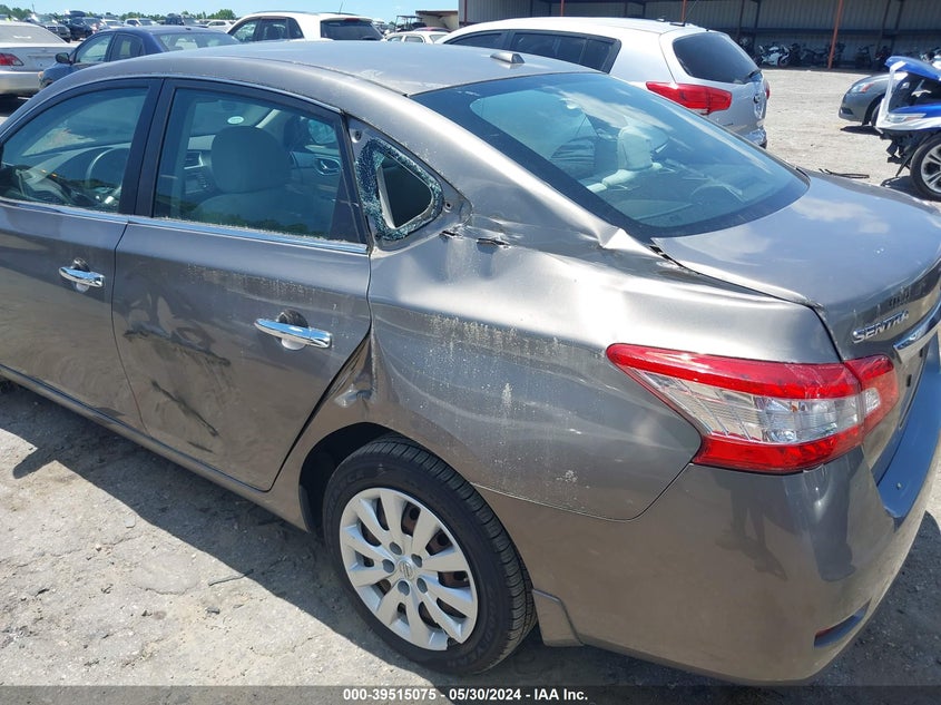 2015 Nissan Sentra Sv VIN: 3N1AB7AP9FY335584 Lot: 39515075