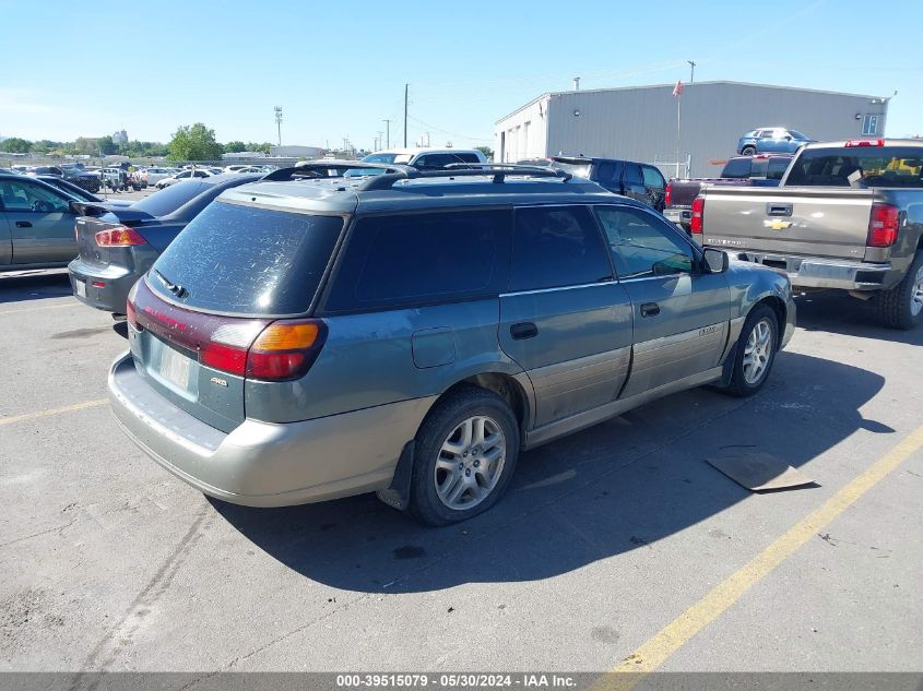 2001 Subaru Outback VIN: 4S3BH675017633516 Lot: 39515079