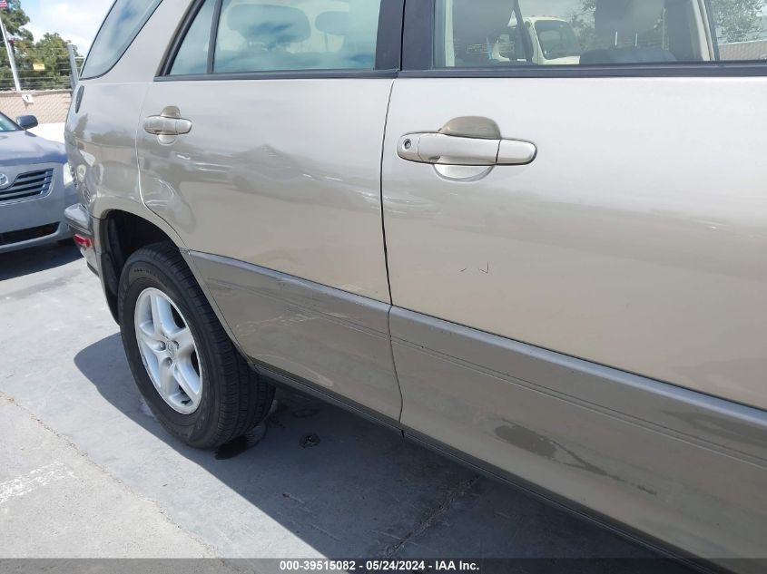 2002 Lexus Rx 300 VIN: JTJGF10U320143871 Lot: 39515082