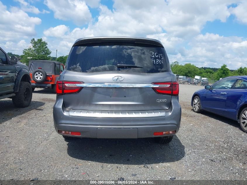 2021 Infiniti Qx80 Luxe VIN: JN8AZ2AF9M9720234 Lot: 39515086