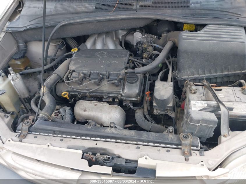 2000 Toyota Sienna Le VIN: 4T3ZF13C9YU248403 Lot: 39515087