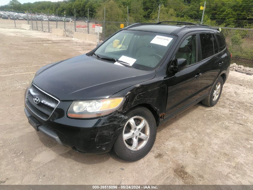 2007 Hyundai Santa Fe Gls VIN: 5NMSG13D07H048780 Lot: 39515096