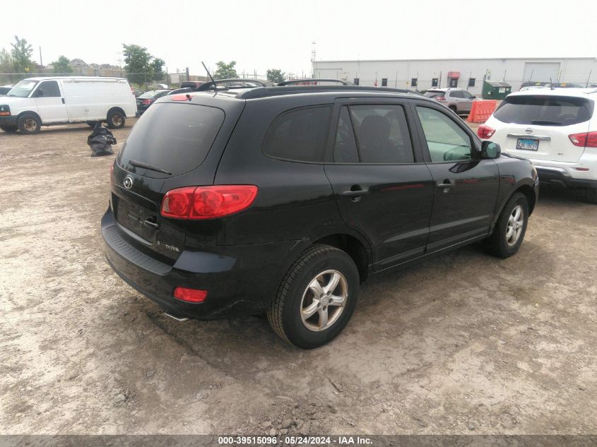 2007 Hyundai Santa Fe Gls VIN: 5NMSG13D07H048780 Lot: 39515096