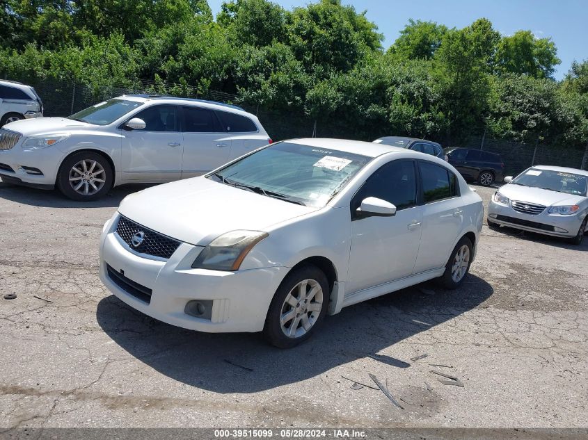 3N1AB6AP8CL662559 | 2012 NISSAN SENTRA