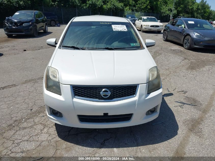 3N1AB6AP8CL662559 | 2012 NISSAN SENTRA