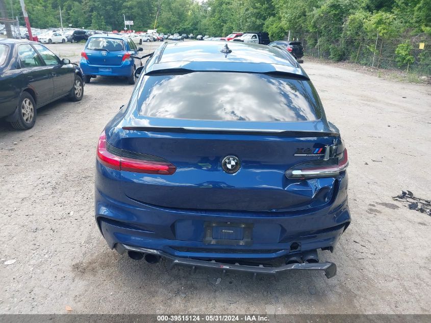 2020 BMW X4 M Competition VIN: 5YMUJ0C01L9B58495 Lot: 39515124