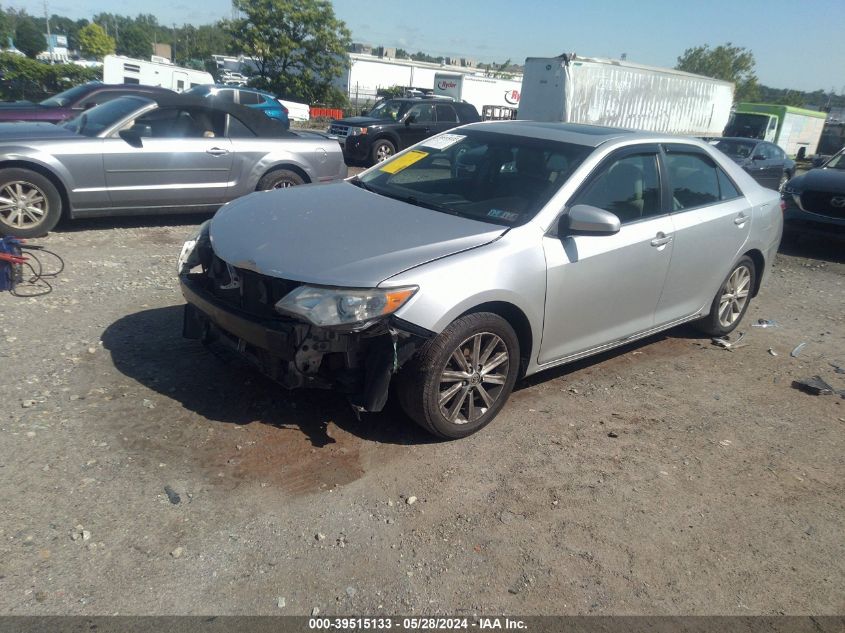 2013 Toyota Camry Xle VIN: 4T1BF1FKXDU256243 Lot: 39515133