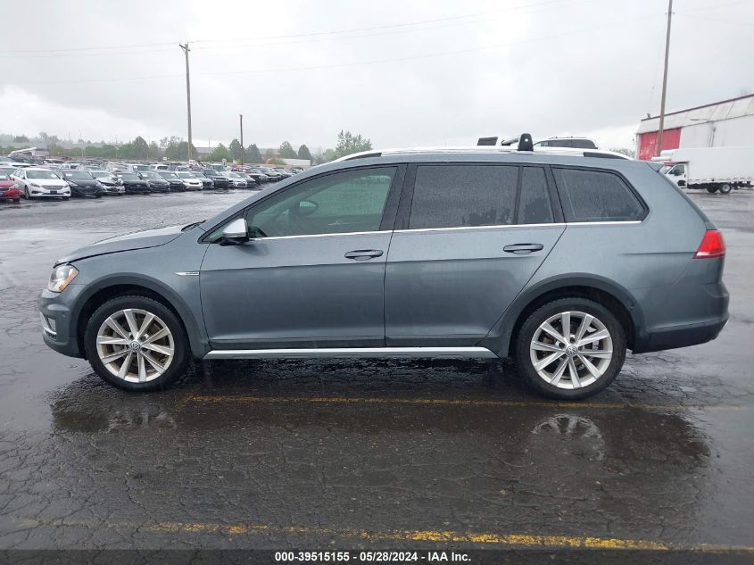 2017 Volkswagen Golf Alltrack Tsi S/Tsi Se/Tsi Sel VIN: 3VWH17AU2HM524654 Lot: 39515155