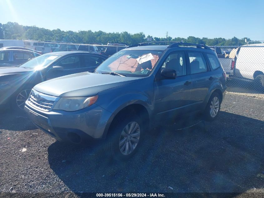 2011 Subaru Forester 2.5X VIN: JF2SHABC3BH741599 Lot: 39515156