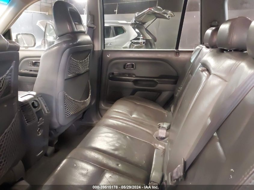 2005 Honda Pilot Ex-L VIN: 5FNYF18505B017588 Lot: 39515178