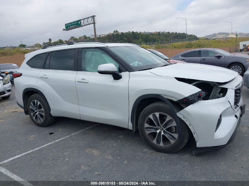 2023 Toyota Highlander Xle VIN: 5TDKDRAH4PS002430 Lot: 39515183