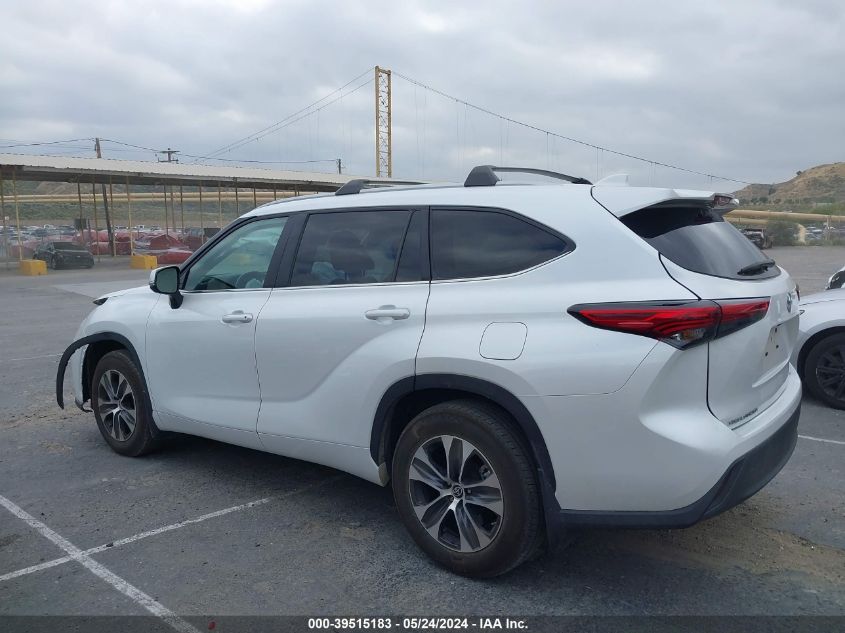 2023 Toyota Highlander Xle VIN: 5TDKDRAH4PS002430 Lot: 39515183