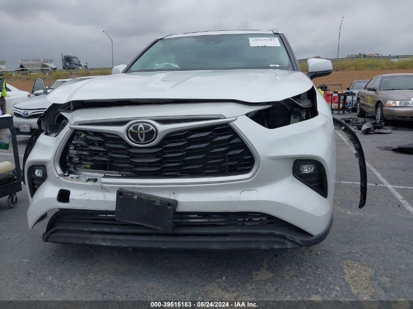 2023 Toyota Highlander Xle VIN: 5TDKDRAH4PS002430 Lot: 39515183