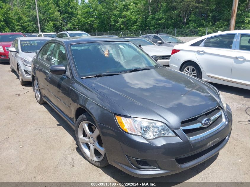 2009 Subaru Legacy 2.5I VIN: 4S3BL616297218418 Lot: 39515199