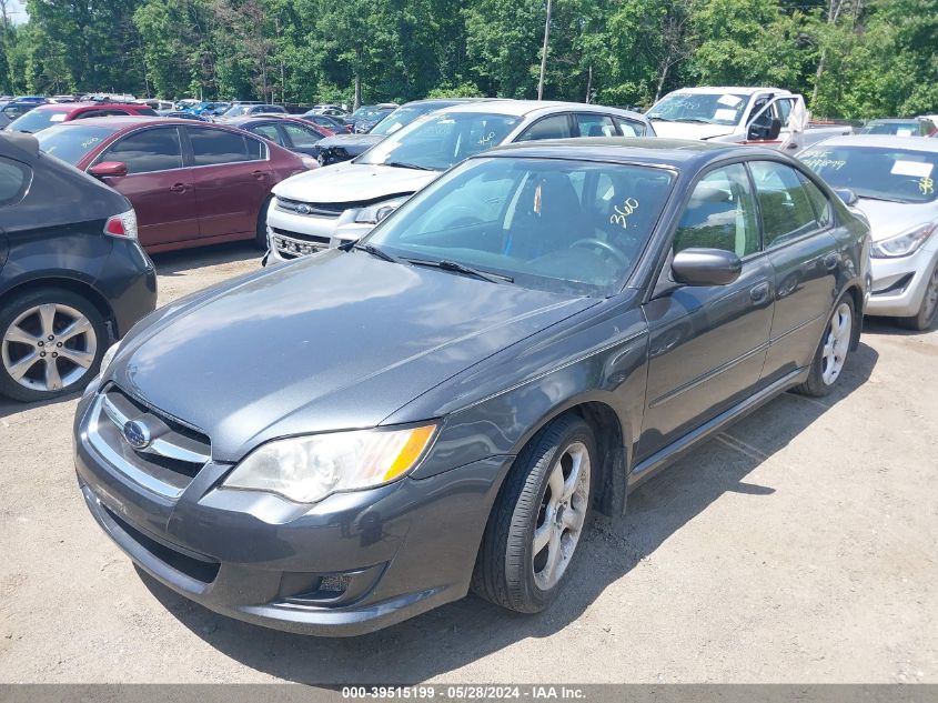 2009 Subaru Legacy 2.5I VIN: 4S3BL616297218418 Lot: 39515199