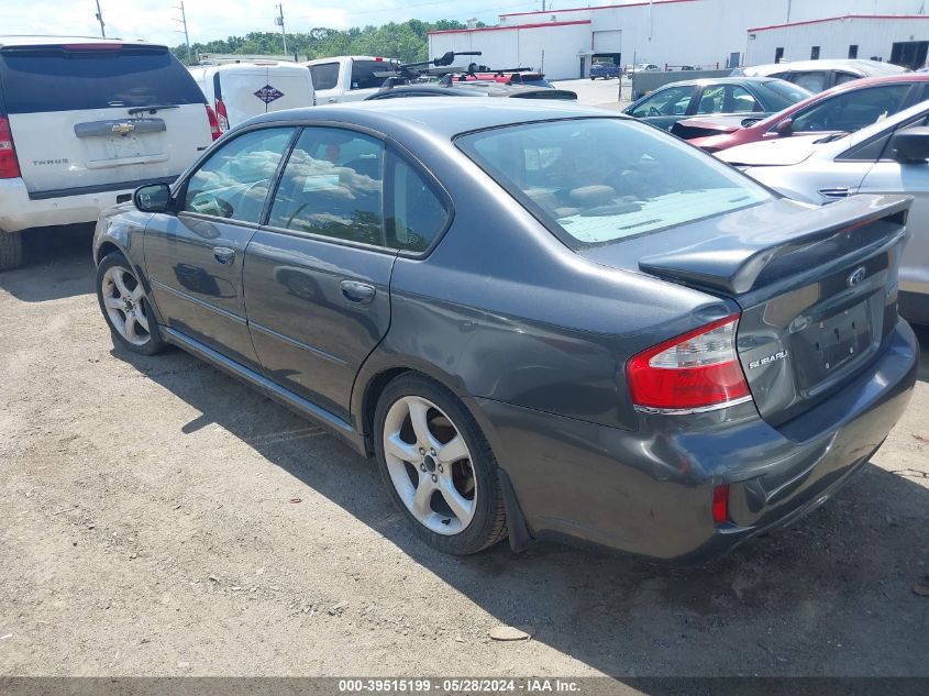 2009 Subaru Legacy 2.5I VIN: 4S3BL616297218418 Lot: 39515199