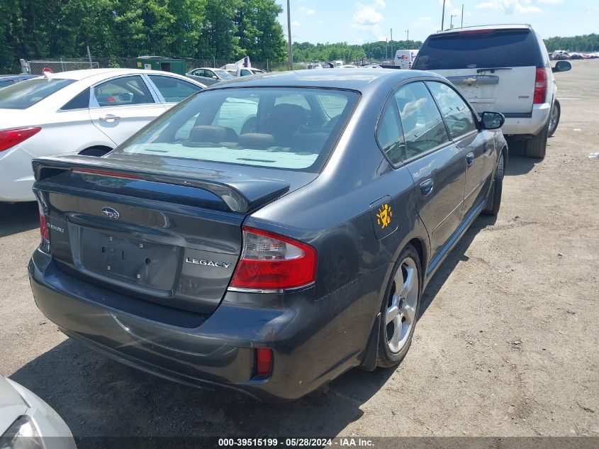 2009 Subaru Legacy 2.5I VIN: 4S3BL616297218418 Lot: 39515199