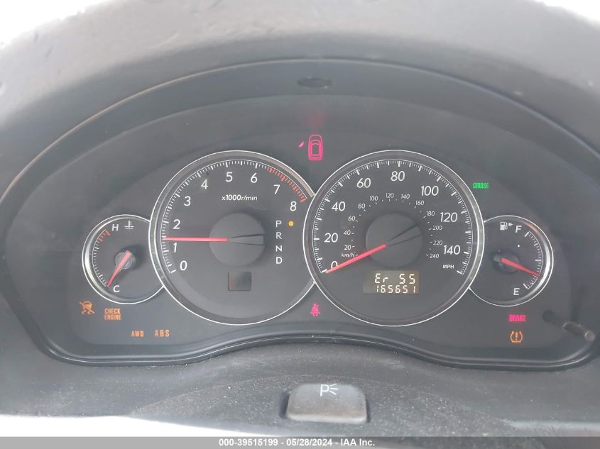 2009 Subaru Legacy 2.5I VIN: 4S3BL616297218418 Lot: 39515199