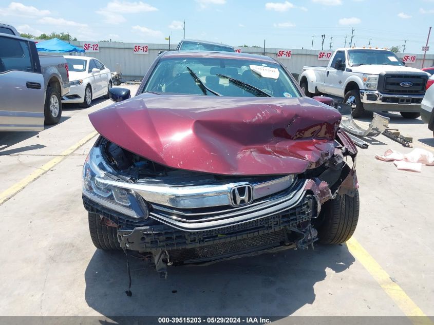 2016 Honda Accord Ex-L VIN: 1HGCR2F82GA018954 Lot: 39515203