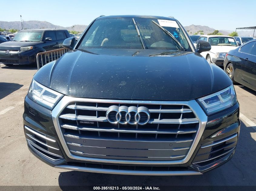 2018 Audi Q5 2.0T Premium/2.0T Tech Premium VIN: WA1BNAFY6J2064427 Lot: 39515213