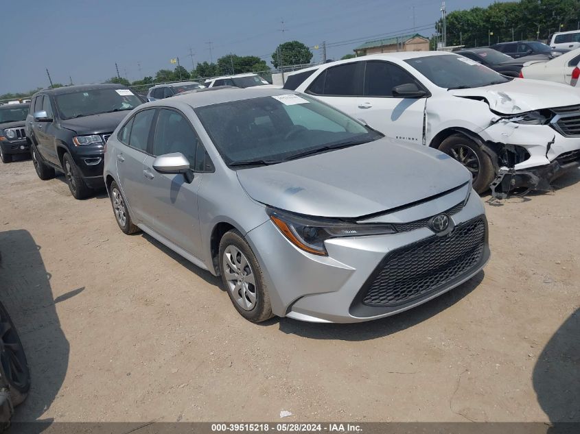 2022 Toyota Corolla Le VIN: 5YFEPMAE7NP288647 Lot: 39515218