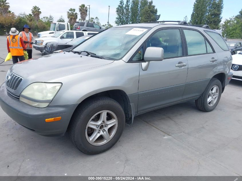 2001 Lexus Rx 300 VIN: JTJHF10U010168942 Lot: 39515220