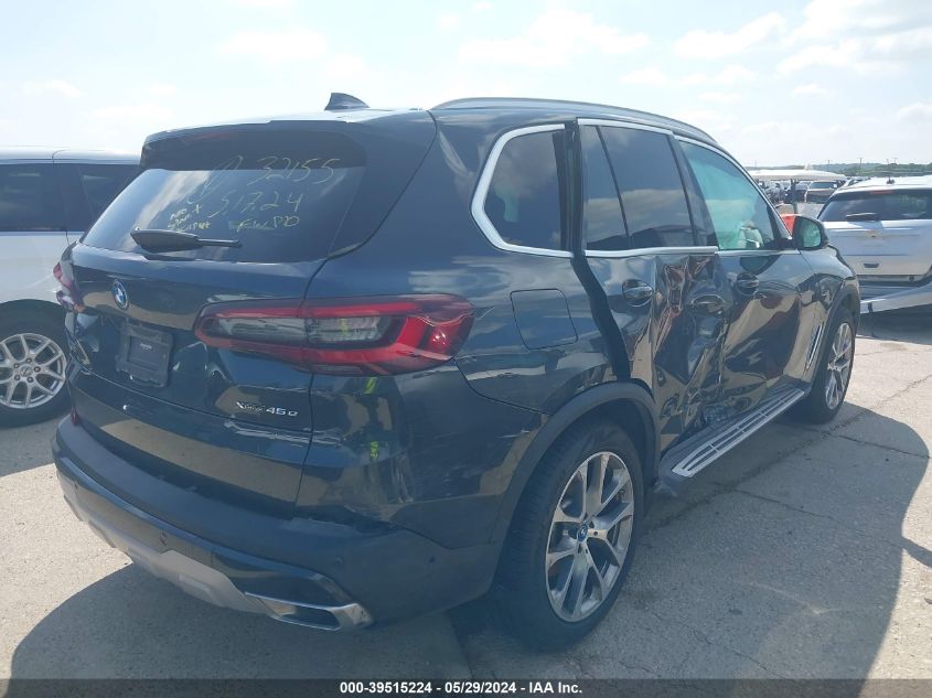 2023 BMW X5 Phev xDrive45E VIN: 5UXTA6C03P9P88673 Lot: 39515224