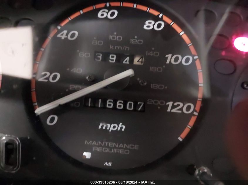 2000 Honda Cr-V Lx VIN: JHLRD1842YS015398 Lot: 39515236