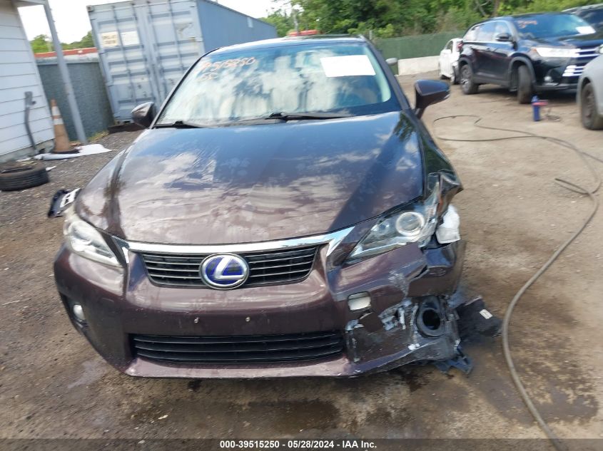 2012 Lexus Ct 200H Premium VIN: JTHKD5BH1C2057053 Lot: 39515250