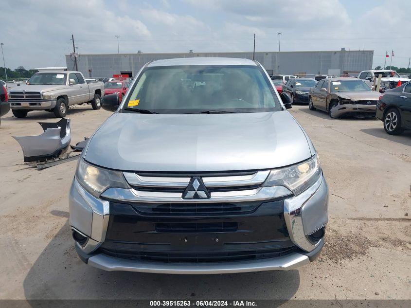 2016 Mitsubishi Outlander Es VIN: JA4AD2A39GZ016758 Lot: 39515263