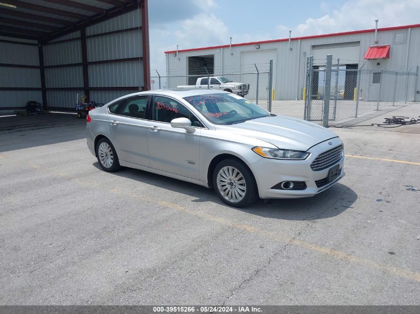 2014 Ford Fusion Energi Titanium VIN: 3FA6P0SU1ER207564 Lot: 39515266