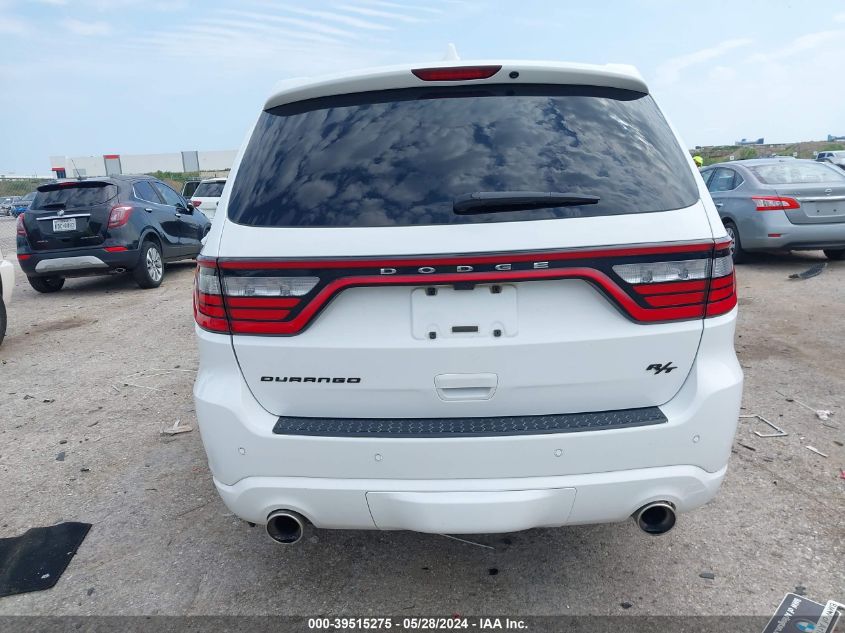 2017 Dodge Durango R/T Rwd VIN: 1C4SDHCT1HC660673 Lot: 39515275