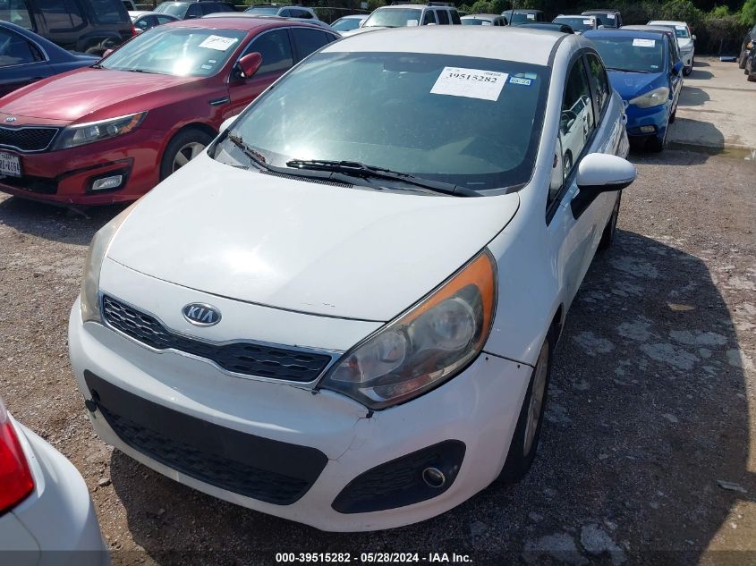 2012 Kia Rio5 Ex VIN: KNADN5A34C6068499 Lot: 39515282