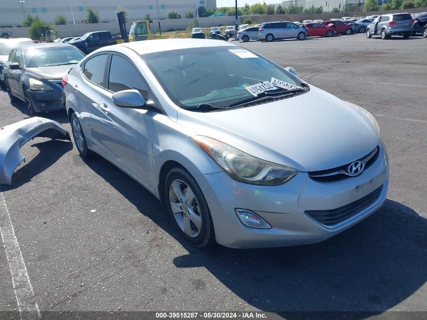 2013 Hyundai Elantra Gls VIN: 5NPDH4AE4DH419120 Lot: 39515287