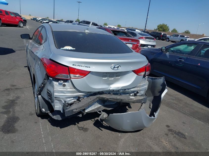 2013 Hyundai Elantra Gls VIN: 5NPDH4AE4DH419120 Lot: 39515287