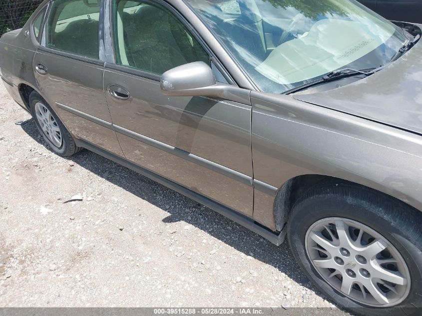 2002 Chevrolet Impala VIN: 2G1WF52E429171284 Lot: 39515288